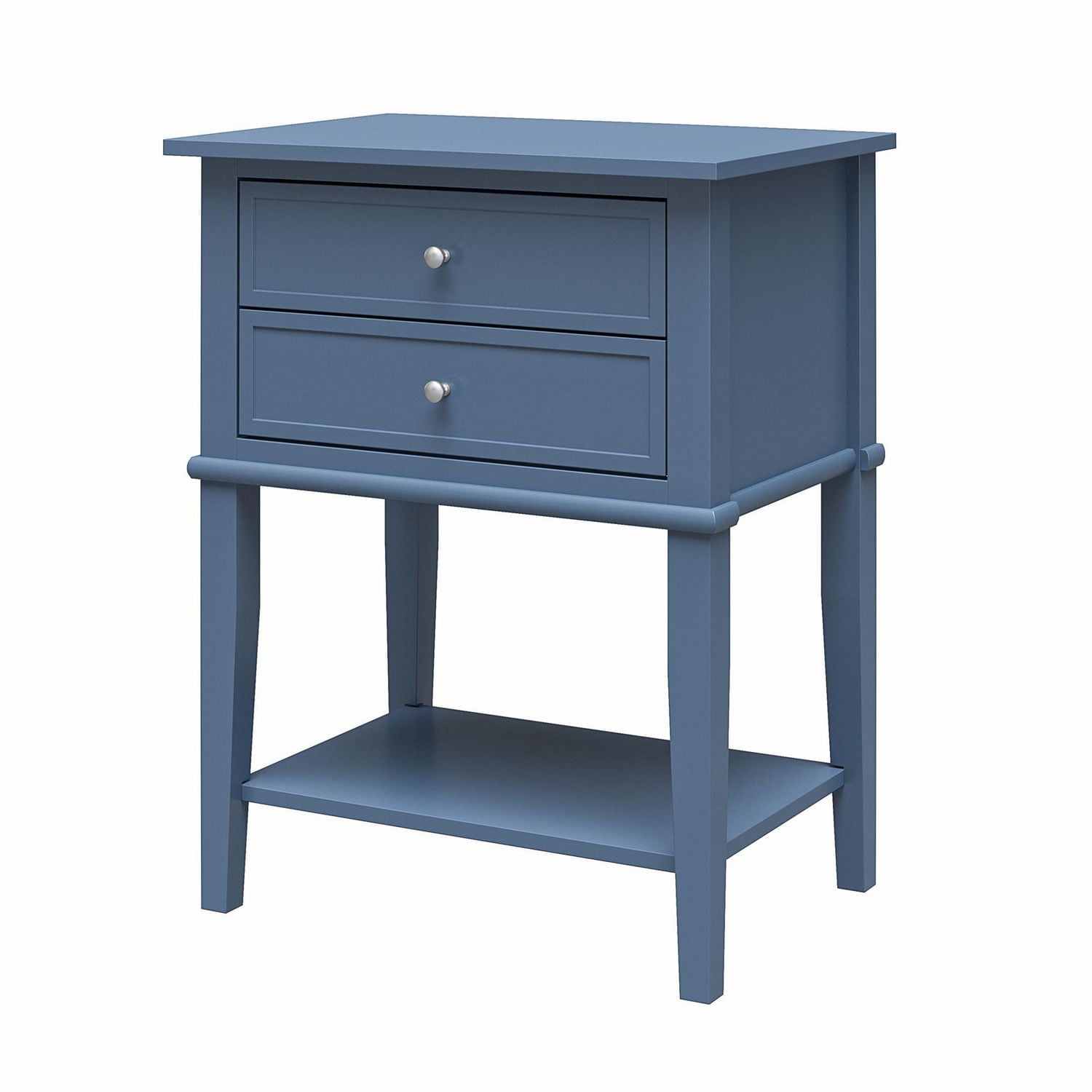 Ameriwood Home Franklin Accent Table with 2 Drawers, Lavender