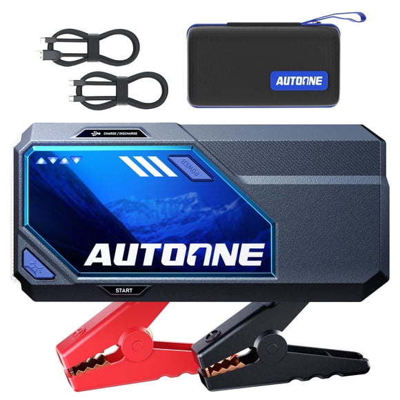Arrancador de batería para auto AUTOONE M6 10000A 24000 mAh 12 V portátil
