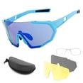thumbnail image 1 of Gafas de sol con 2 lentes intercambiables UV400 Gafas de sol deportivas MTB Gafas de bicicleta de carretera para hombres Mujeres Correr Conducir Pesca Béisbol Golf, 1 of 7