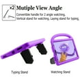 thumbnail image 3 of iPad Pro 11 inch Case 2020 for Kids, Dteck Kids Case for Apple New iPad Pro 11" 2020 Latest Model (2nd Generation), EVA Foam Lightweight Shockproof Handle Kickstand Protecitve Shell Cover, Purple, 3 of 8