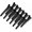 Black, variant on 12 count Hair Clips for Styling, Black Creaseless Hair Clips for Women Duckbill Clips for Sectioning, Salon, Makeup, Roller