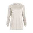 thumbnail image 1 of Delta Platinum Men's Tri-Blend Raglan Hoodie - P909T, 1 of 1