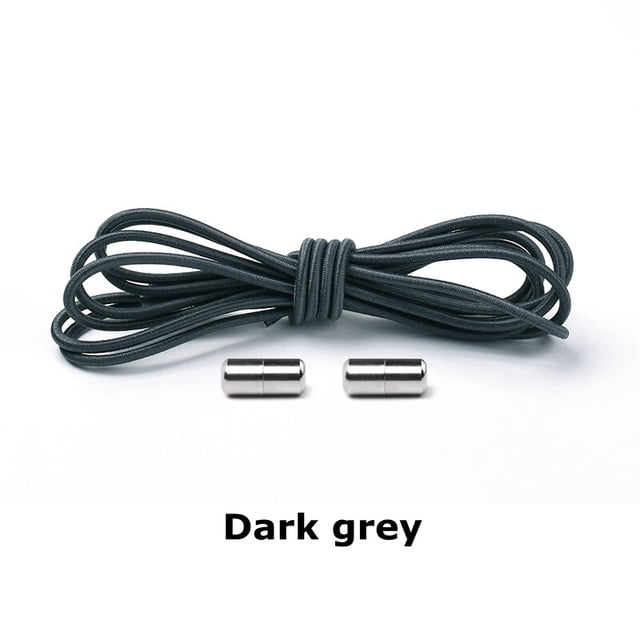 Cordones elásticos redondos sin ataduras Cordones para zapatillas de deporte Caucho Sin cordones Cordones para zapatos Zapatos Niños Adultos Cordones para zapatos rápidos Bandas de gomaEstados Unidos Gao Jinjia LED