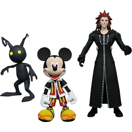 Diamond Mickey Mouse - Disney Select Mickey Mouse, Axel & Shadow Action Figures