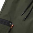thumbnail image 4 of Straight Leg Pants for Men Workwear Protection Casual Multi Pocket Pants Full Length Polyester, 4 of 9