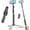 Black, variant on Selfie Stick Travel Tripod for Cell Phone with Remote Control and Phone Holder, Extendable Selfie Stick for iPhone, iPhone Tripod for Video Recording, 50 Inch, White