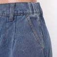 thumbnail image 5 of B91xZ Jupes Midi pour Femmes Jupe Crayon Longue en Coton Stretch Modeste, Bleu TG, 5 of 5