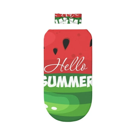 

Lafuoo Watermelon Hello Summer Pattern 0-6 Months Newborn Swaddle Bag Headband Set for Girls Clothes Baby Care Products
