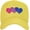 B1588, variant on Bisexual Flag Hearts Love LGBT Bi Pride Gifts Mens Baseball Hat Summer Fishing Running Womens Funny Sun Cap Black