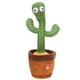 thumbnail image 3 of Juguetes electrónicos de peluche de Cactus para niños, juguete educativo para cantar, bailar, Cactus, 3 of 9