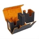 thumbnail image 3 of Caja de Almacenamiento de Tarjetas para Más de 200 Tarjetas, Estuche para Mazos de Cartas , Organizador de Tarjetas con 4 Divisores Naranja, 3 of 7