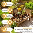 thumbnail image 2 of Compressed Coco Coir Block 10 Pounds, Natural Seed Starter with Low EC and pH Balance, Enhance Root Growth in Herbs, Flowers, and House Plants, Organic with High Expansion - by Vivlly, 2 of 5