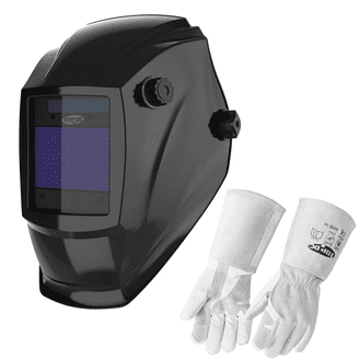 Klutch 48750 Large View Auto-Darkening Variable-Shade Welding