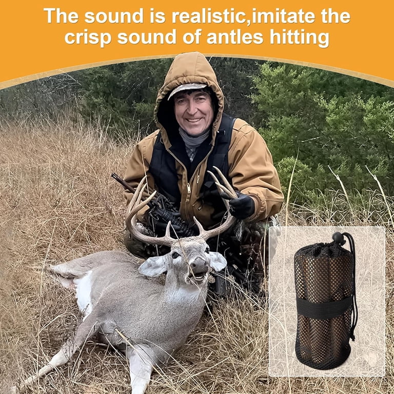 Buck Rattling Hunting Accessory Deer Rattle Bag Call - Compact Hunting ...
