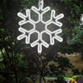 thumbnail image 4 of Luces de cuerda de eléctricas IP65 Impermeable Flexible en apariencia de estrella Lámparas de hadas de linterna LED de 20 pulgadas para parque blanco Soledad Luces de copo de nieve, 4 of 9