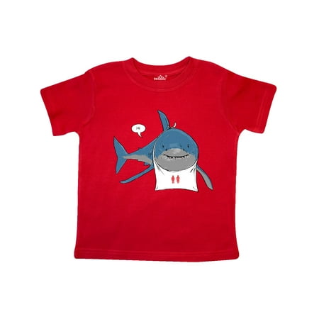 

Inktastic Shark Dinner Gift Toddler Boy or Toddler Girl T-Shirt