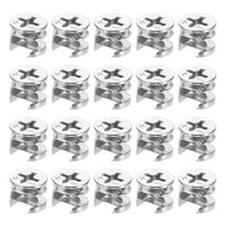 Cam Lock Nut for Furniture, 30pack 14.6x11.5mm Joint Connector Locking Nuts for Panel Connecting