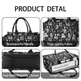 thumbnail image 4 of Large Capacity Tote Bag,Halloween Skeleton Fun Pattern Handbag Fashion Luxury Tote Bag,15.7"x13"x 5.1" Inches,Laptop Compatible, 4 of 6