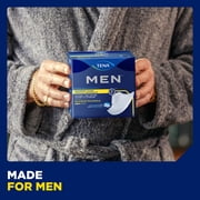 TENA Men Maximum Disposable -Absorbent Bladder Control Pad for Adults, 8 in., 20 Count, 1 Pack