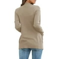 thumbnail image 2 of Women Cardigan Casual Knit Cardigan Lightweight Sweater with Pocket, 2 of 5