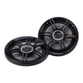 thumbnail image 3 of JVC KD-R780BT 1-DIN CD Receiver with Bluetooth and JVC App Remote, Crunch CS65CXS 6.5-Inch Full Range 3-Way Shallow Mount Black Car Speaker (Pair) & Enrock Audio 16-Gauge 50 Foot Speaker Wire, 3 of 4