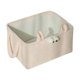 thumbnail image 2 of Cesta de almacenamiento de tela con asas – Caja decorativa para armario, habitación infantil, vestidor y organizador de juguetes – Cesta de tela suave para ropa, mantas y peluches, 2 of 6