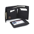 thumbnail image 1 of Rainbow of California Nylon Bifold Hook and Loop ID Wallet. w/Outside ID. Black. Made in USA., 1 of 2