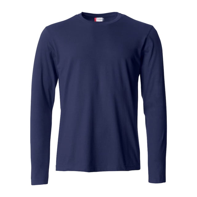 Clique T-Shirt Basique à Manches Longues pour Hommes