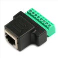 thumbnail image 3 of 3X Adaptador Extensor de Cable Ethernet con Conector de 8 Pines RJ45 Hembra A Terminal de Tornillo de Red de Alta Calidad, 3 of 5