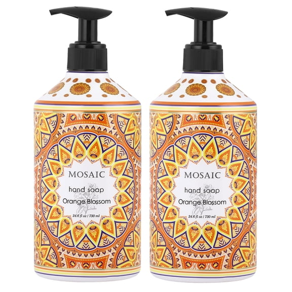 Orange Blossom Liquid Hand Soap 24.6 fl oz Each (Set of 2)