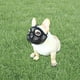 thumbnail image 4 of Bozal ajustable de hocico corto para perros, máscara de malla, herramientas de aseo para mascotas Full Mesh Negro L, 4 of 9