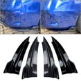 thumbnail image 3 of Car Rear Bumper Canard Lip Splitter Side Vent Kit For Mercedes-Benz C-Class W205 Coupe C205 2015-2021, 3 of 7