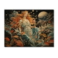 thumbnail image 3 of Designart "The Birth of Venus A Timeless Masterpiece II" Masterpiece Print on Natural Pine Wood, 3 of 5