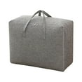 thumbnail image 2 of Linen Storage Bag - Large Moving & Organizer Bag for Quilts, Blankets & Clothing, Double Zipper Design, Holds Up to 10kg, Space-Saving Foldable Storage Solution, 2 of 3