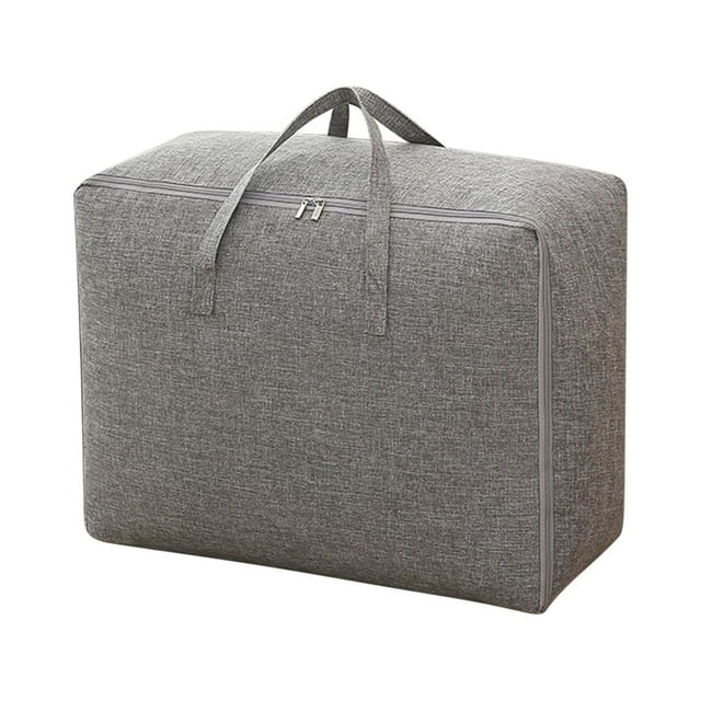 Clothing Storage Bags for Clothes, Down Comforter Storage Bags for Blankets and Quilts, Bedding, Sweater, Pillow Storage Bags with Zipper, Heavy Duty Extra Large Packing Bags for Moving Bags