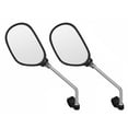 thumbnail image 1 of Trayknick 2Pcs Bicycle Bike MTB Handlebar Adjustable Rear View Side Mirrors Replacements, 1 of 9