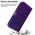 thumbnail image 5 of For Oppo Reno11 Pro 5G (Global) Wallet Case Dazzling Flower Phone Leather Cover - Purple, 5 of 5