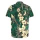 thumbnail image 4 of Camisas de Manga Larga para Hombres Moda Casual Floral Estampado Hawaiano Solapa Botón Superior, Ligero para Primavera Verano, 4 of 9
