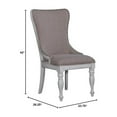 thumbnail image 3 of Liberty Furniture Magnolia Manor 42" Wood Side Chairs in White (Set of 2), 3 of 6