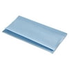 Boardwalk Folded Paper Towels for Windshields, 9" x 9-1/2", Blue, 300/Pack, 8 Packs/Carton