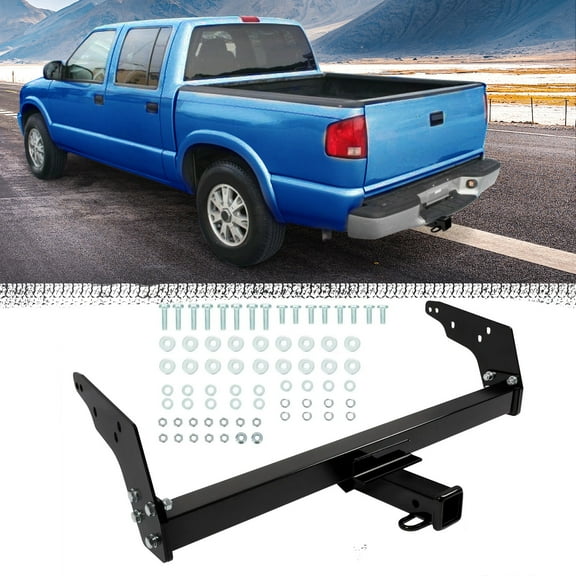 Kojem Class 3 Trailer Hitch Fit for 1983-2004 Chevrolet S10 1983-1990 GMC S15 1991-2004 Sonoma 1996-2000 Isuzu Hombre