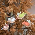 thumbnail image 3 of Biplut Easter Ornament Colorful DIY Burr-free Hanging Egg Chick Rabbit Easter Decoration Holiday Supplies (Type S), 3 of 13
