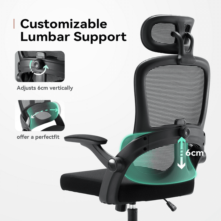SIHOO Ergonomic M102C Chair, Wide Seat, Adjustable Armrest