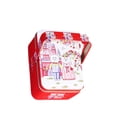 thumbnail image 1 of Cateissary Caja de almacenamiento multiusos para maleta de dulces, caja de almacenamiento de moda firme, cajas de regalo de Metal decorativas para Kits de decoración para fiestas pareja de osos, 1 of 6