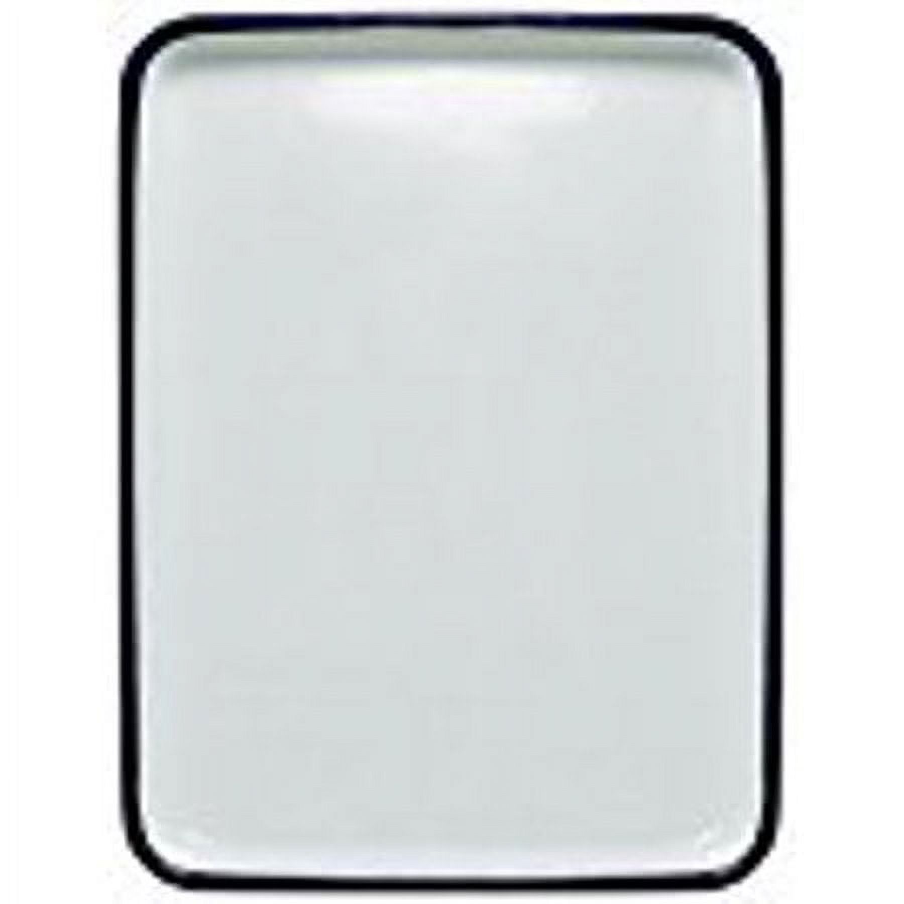 Jack Richeson Butcher Tray Palette, 7 x 11 in, Porcelain on Steel, White