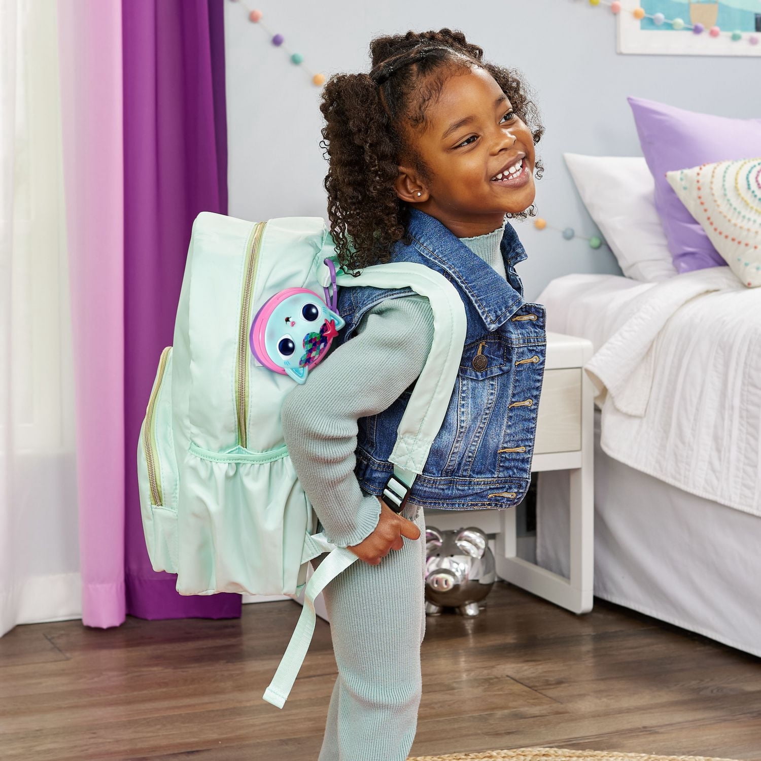 LeapFrog Gabby's Dollhouse MerCat & Me On-the-Go With 4 Games - French Version