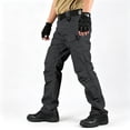 thumbnail image 2 of Big Men Casual Cargo Pants Stretch Twill Straight Leg Outdoor Hiking Pants S-XXL, 2 of 10