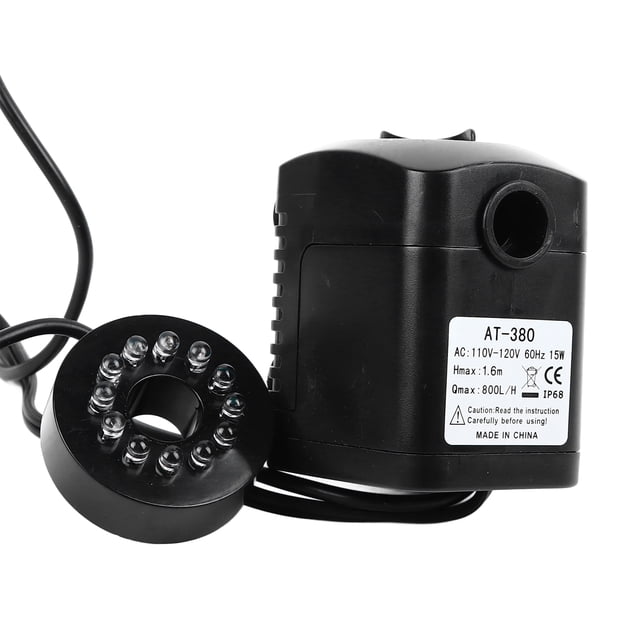 Mini Bomba De Fuente, Bomba De Agua Sumergible De 110V Con Enchufe Estadounidense, Silenciosa De 15W Para Interiores