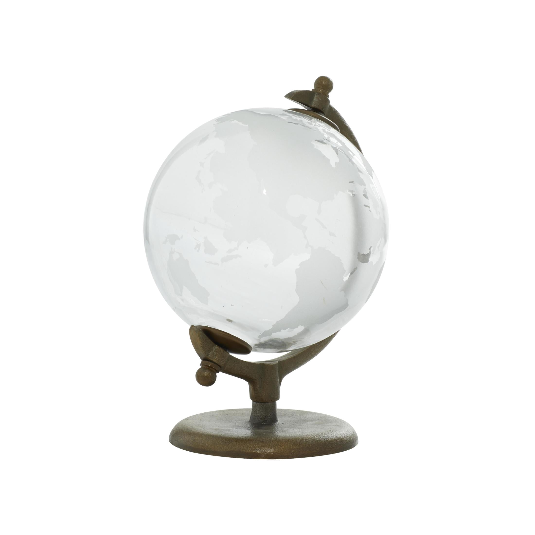 DecMode 9" Bronze Globe with Tiered Base