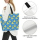 thumbnail image 3 of Fotbe Cute Yellow Rubber Ducks Bolsa Tote Estética de Lona con Estampado para Mujer - Bolsa Reutilizable de Hombro Casual para Vacaciones, Compras, Trabajo y Gimnasio, 3 of 8